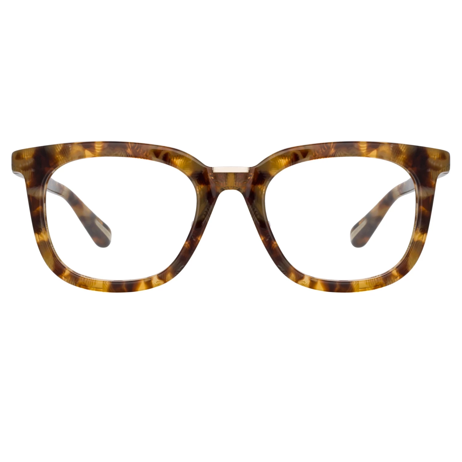 LINDA FARROW (U.K.) Burton Optical D-Frame In Tobacco Tortoiseshell The LINDA FARROW Spring/Summer '22 Collection 1 LINDA FARROW (U.K.) Burton Optical D-Frame In Tobacco Tortoiseshell The LINDA FARROW Spring/Summer '22 Collection