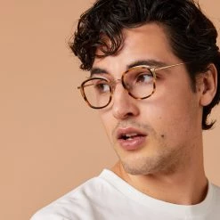 LINDA FARROW (U.K.) Aldrin Optical Square Frame In Black Women's