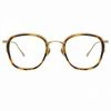 LINDA FARROW (U.K.) Women's Aldrin Optical Square Frame In Tortoiseshell