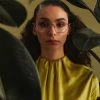 LINDA FARROW (U.K.) Lianas Hexagonal Optical Frame In Rose Gold The LINDA FARROW Spring/Summer '22 Collection