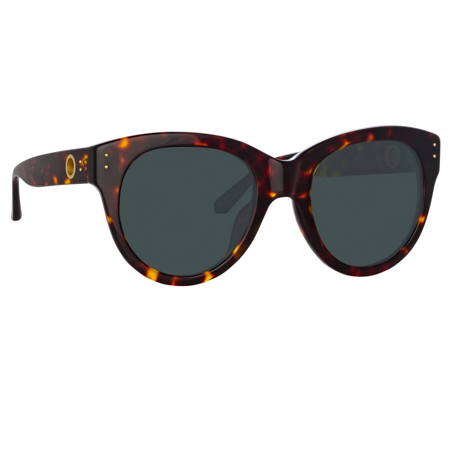 LINDA FARROW (U.K.) Madi Oversized Sunglasses In Tortoiseshell 3 LINDA FARROW (U.K.) Madi Oversized Sunglasses In Tortoiseshell