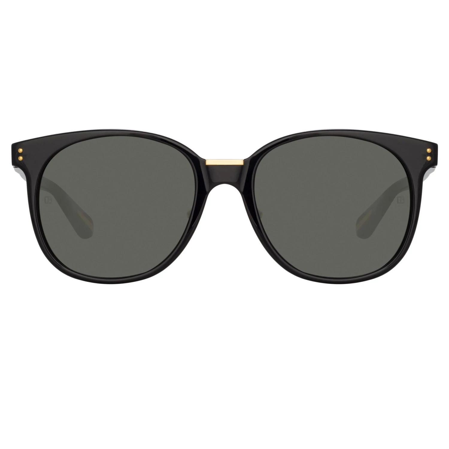 LINDA FARROW (U.K.) Palla D-Frame Sunglasses In Black Women's 1 LINDA FARROW (U.K.) Palla D-Frame Sunglasses In Black Women's