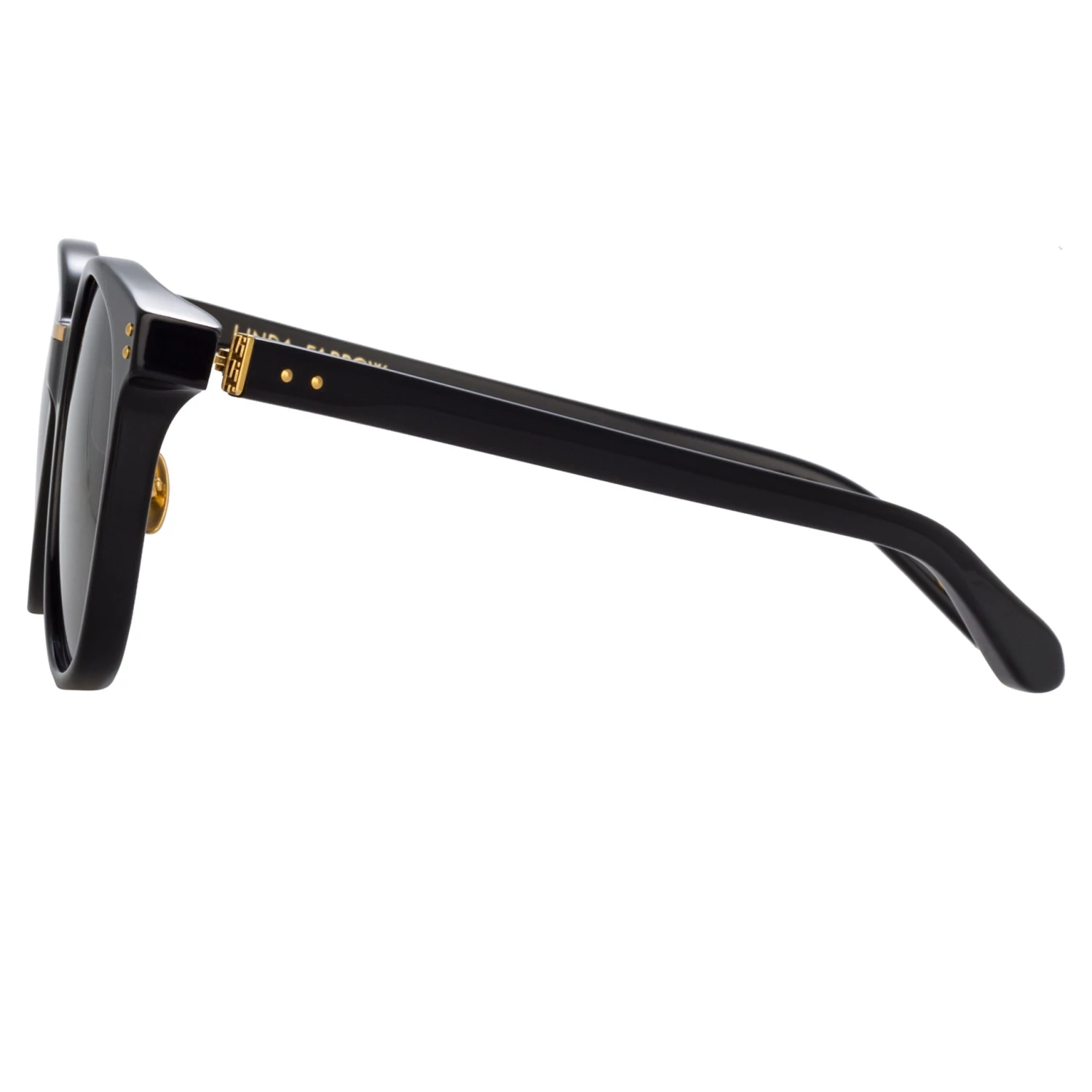 LINDA FARROW (U.K.) Palla D-Frame Sunglasses In Black Women's 3 LINDA FARROW (U.K.) Palla D-Frame Sunglasses In Black Women's