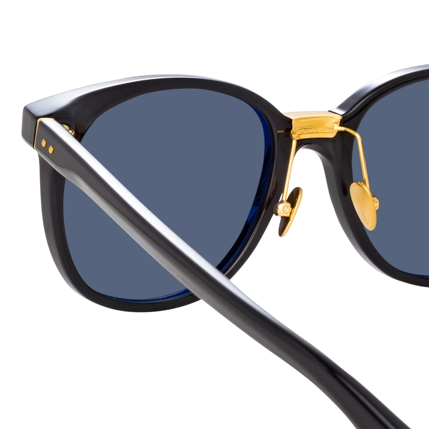 LINDA FARROW (U.K.) Palla D-Frame Sunglasses In Black Women's 4 LINDA FARROW (U.K.) Palla D-Frame Sunglasses In Black Women's