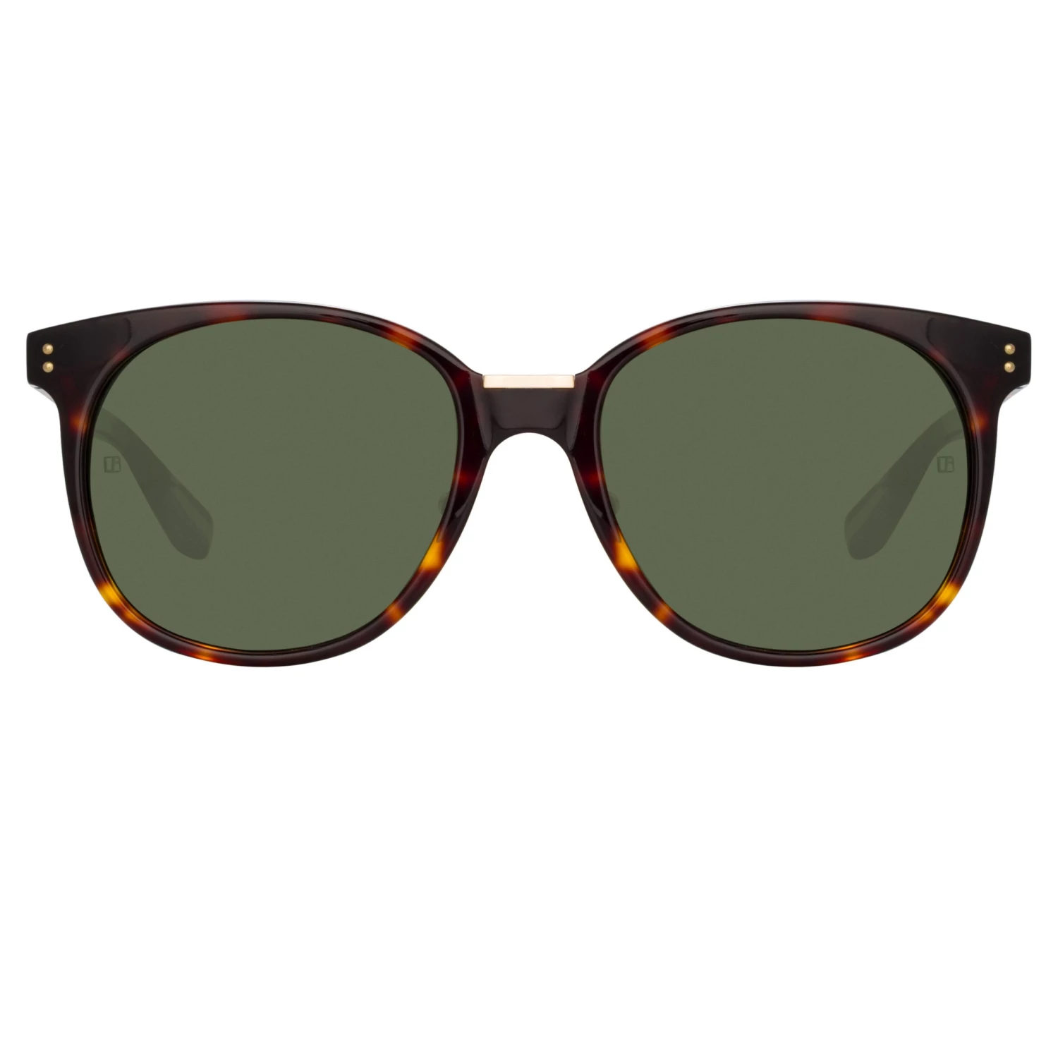 LINDA FARROW (U.K.) Palla D-Frame Sunglasses In Tortoiseshell Women's 1 LINDA FARROW (U.K.) Palla D-Frame Sunglasses In Tortoiseshell Women's