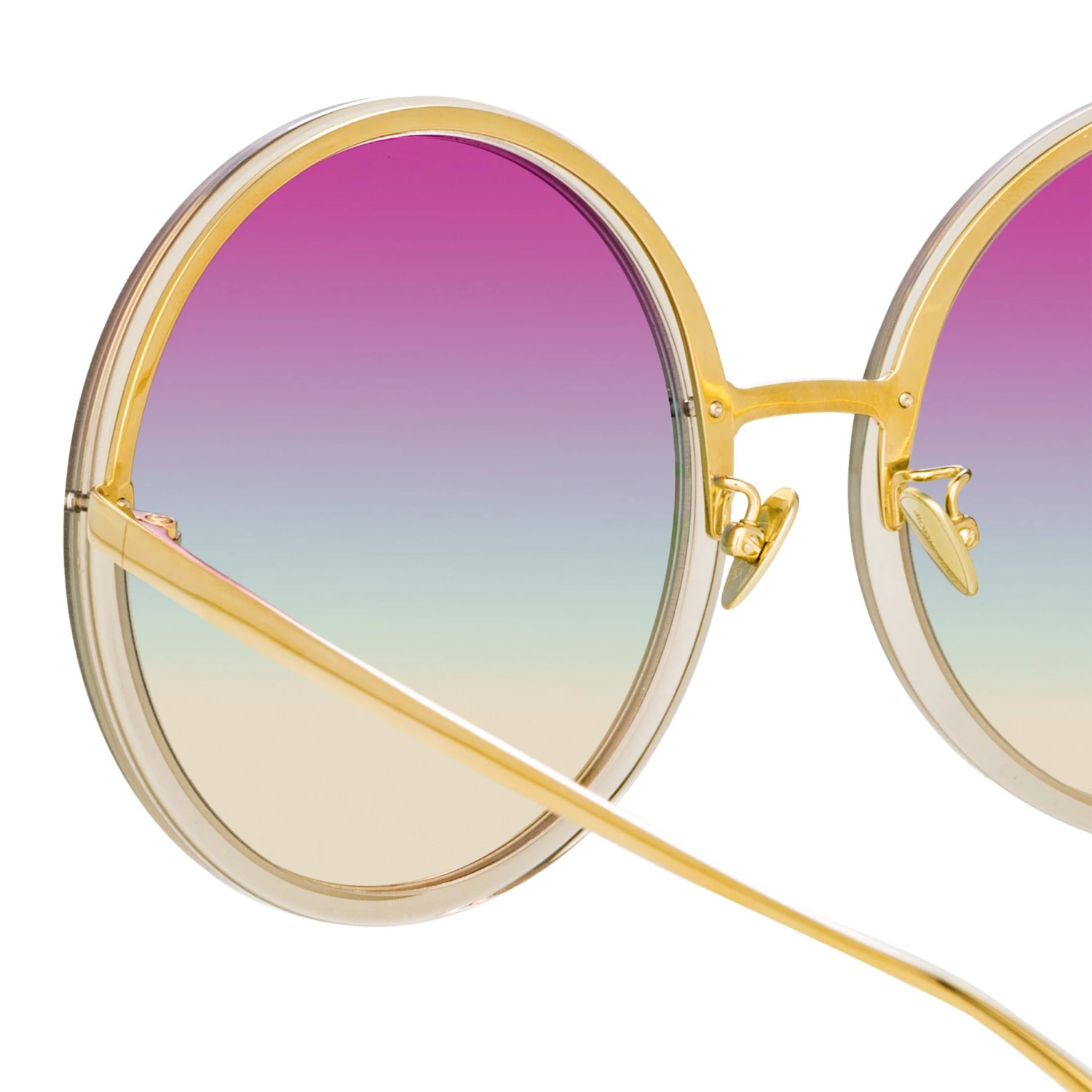 Linda Farrow Kew Oversized Sunglasses In Truffle Women's 5 Linda Farrow Kew Oversized Sunglasses In Truffle Women's