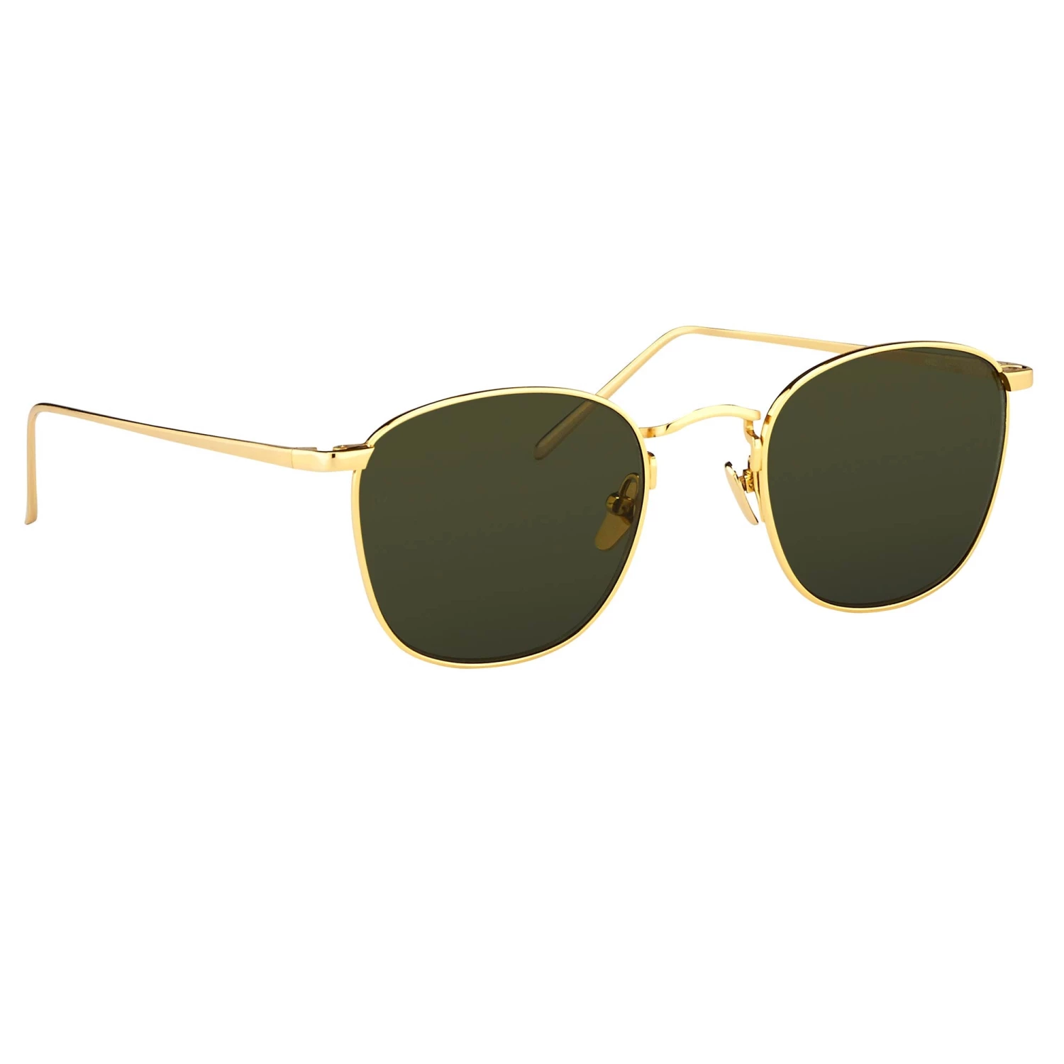 Linda Farrow Women's Simon Square Sunglasses In Yellow Gold 3 Linda Farrow Women's Simon Square Sunglasses In Yellow Gold