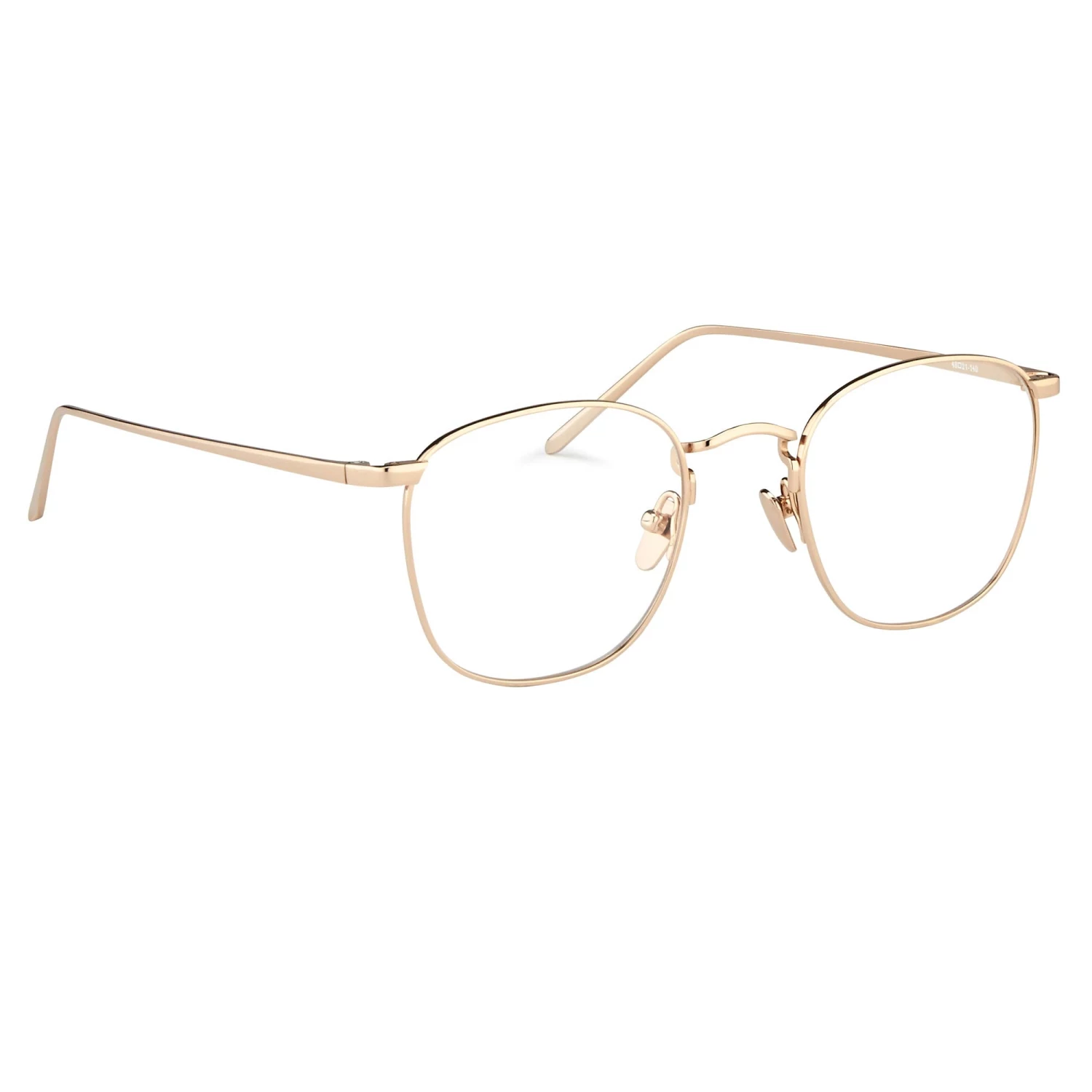 Linda Farrow The Simon | Square Optical Frame In Rose Gold (C8) The CORE Optical Collection 2 Linda Farrow The Simon | Square Optical Frame In Rose Gold (C8) The CORE Optical Collection