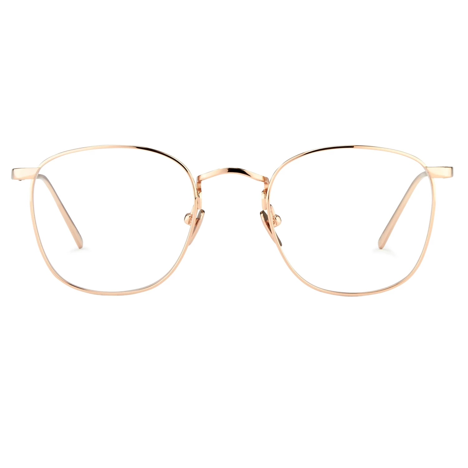 Linda Farrow The Simon | Square Optical Frame In Rose Gold (C8) The CORE Optical Collection 1 Linda Farrow The Simon | Square Optical Frame In Rose Gold (C8) The CORE Optical Collection