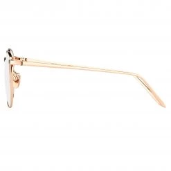 Linda Farrow The Simon | Square Optical Frame In Rose Gold (C8) The CORE Optical Collection 7 Linda Farrow The Simon | Square Optical Frame In Rose Gold (C8) The CORE Optical Collection