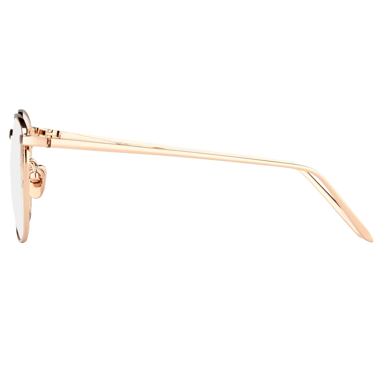 Linda Farrow The Simon | Square Optical Frame In Rose Gold (C8) The CORE Optical Collection 3 Linda Farrow The Simon | Square Optical Frame In Rose Gold (C8) The CORE Optical Collection