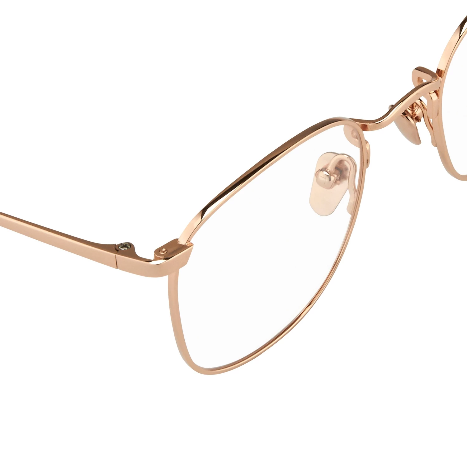 Linda Farrow The Simon | Square Optical Frame In Rose Gold (C8) The CORE Optical Collection 4 Linda Farrow The Simon | Square Optical Frame In Rose Gold (C8) The CORE Optical Collection