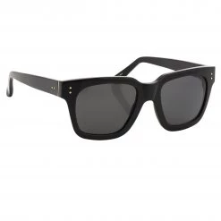 Linda Farrow The Max | D-Frame Sunglasses In Black Frame (C4) 7 Linda Farrow The Max | D-Frame Sunglasses In Black Frame (C4)