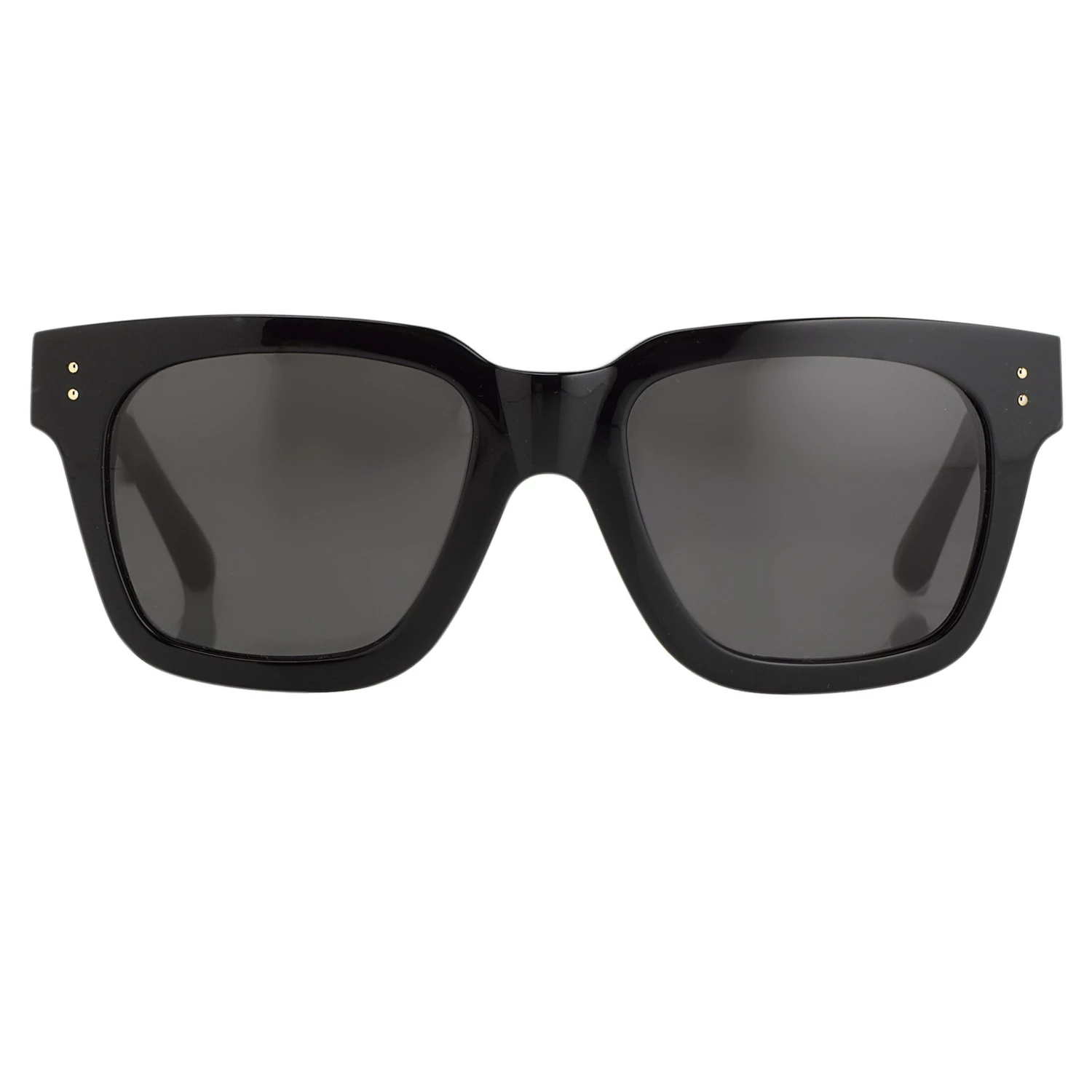 Linda Farrow The Max | D-Frame Sunglasses In Black Frame (C4) 1 Linda Farrow The Max | D-Frame Sunglasses In Black Frame (C4)