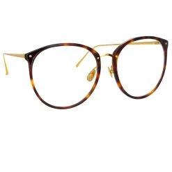 Linda Farrow The CORE Optical Collection The Kings | Oversized Optical Frame In Tortoiseshell (C9)