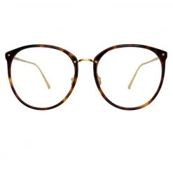 Linda Farrow The CORE Optical Collection The Kings | Oversized Optical Frame In Tortoiseshell (C9)