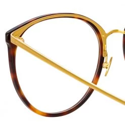 Linda Farrow The CORE Optical Collection The Kings | Oversized Optical Frame In Tortoiseshell (C9)