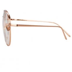 Linda Farrow Carmen C2 Aviator Optical Frame