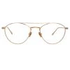 Linda Farrow Caine C1 Aviator Optical Frame