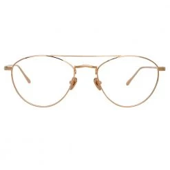 Linda Farrow Caine C1 Aviator Optical Frame