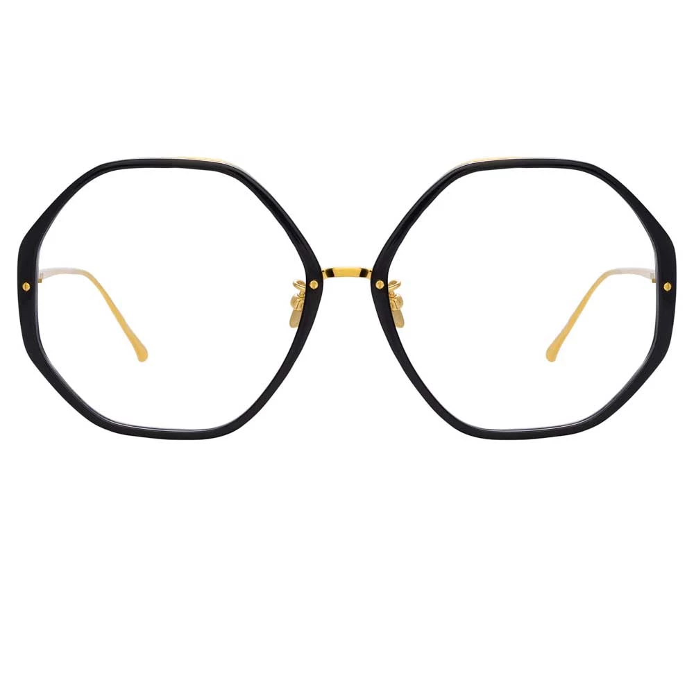 Linda Farrow The Alona | Oversized Optical Frame In Black (C10) The CORE Optical Collection 1 Linda Farrow The Alona | Oversized Optical Frame In Black (C10) The CORE Optical Collection