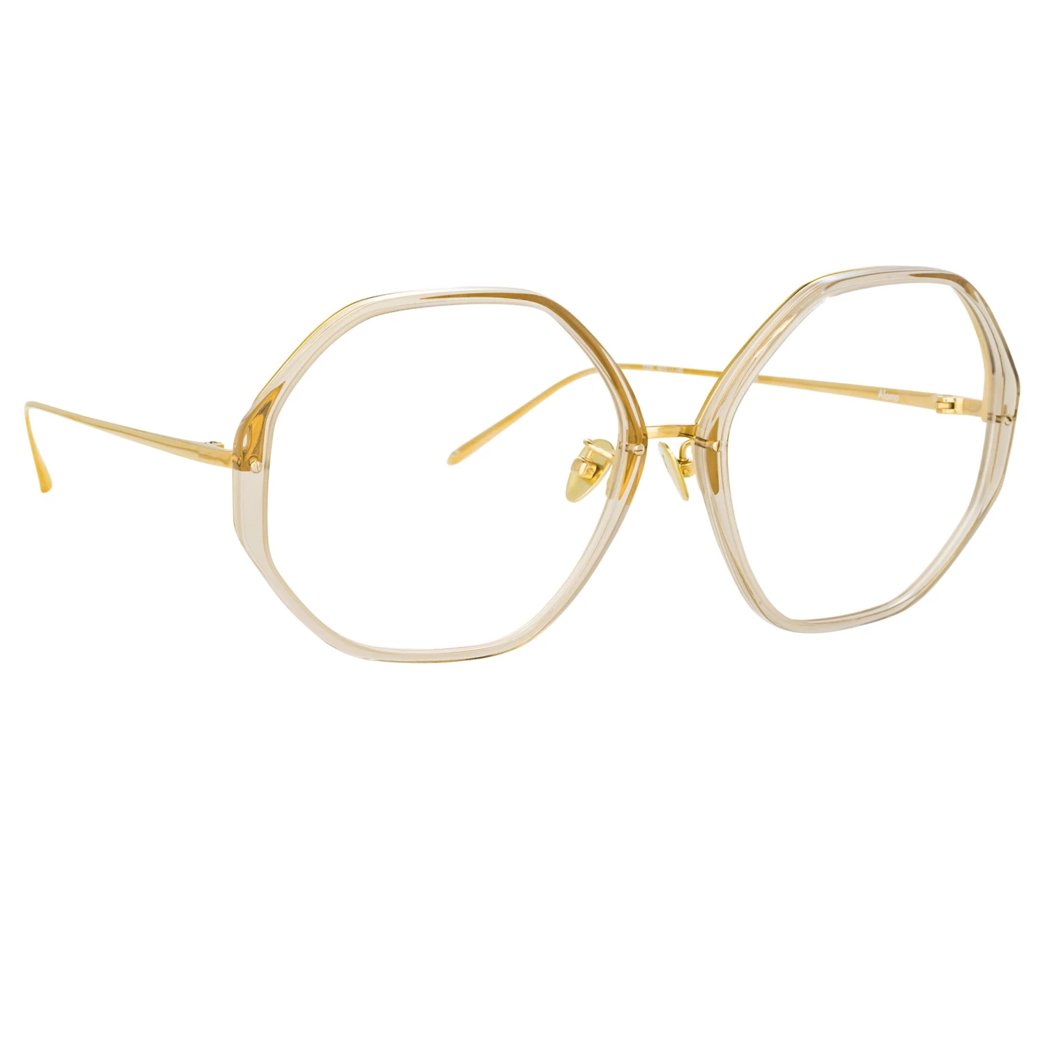 LINDA FARROW (U.K.) Alona Oversized Optical Frame In Truffle The LINDA FARROW Spring/Summer '22 Collection 2 LINDA FARROW (U.K.) Alona Oversized Optical Frame In Truffle The LINDA FARROW Spring/Summer '22 Collection