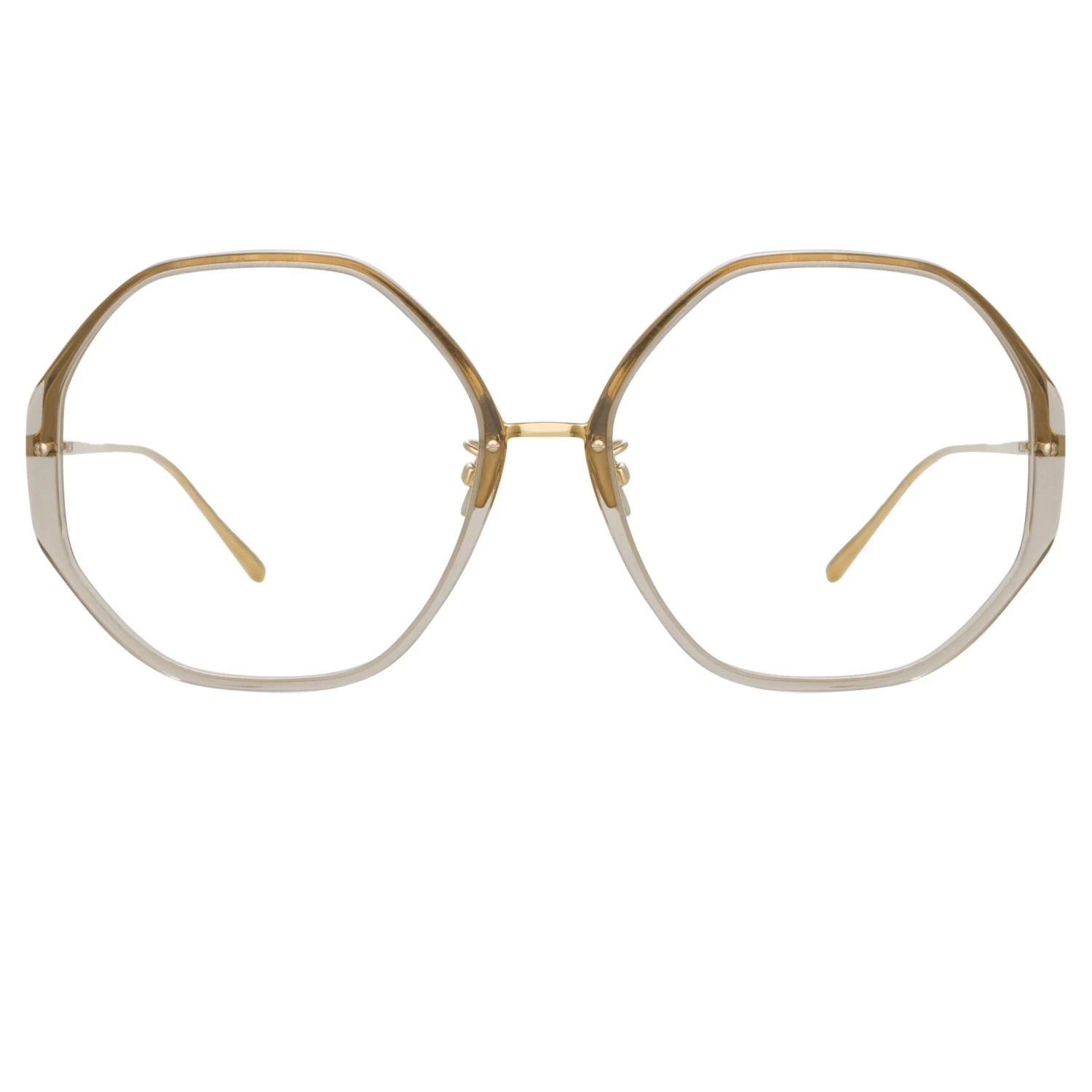 LINDA FARROW (U.K.) Alona Oversized Optical Frame In Truffle The LINDA FARROW Spring/Summer '22 Collection 1 LINDA FARROW (U.K.) Alona Oversized Optical Frame In Truffle The LINDA FARROW Spring/Summer '22 Collection