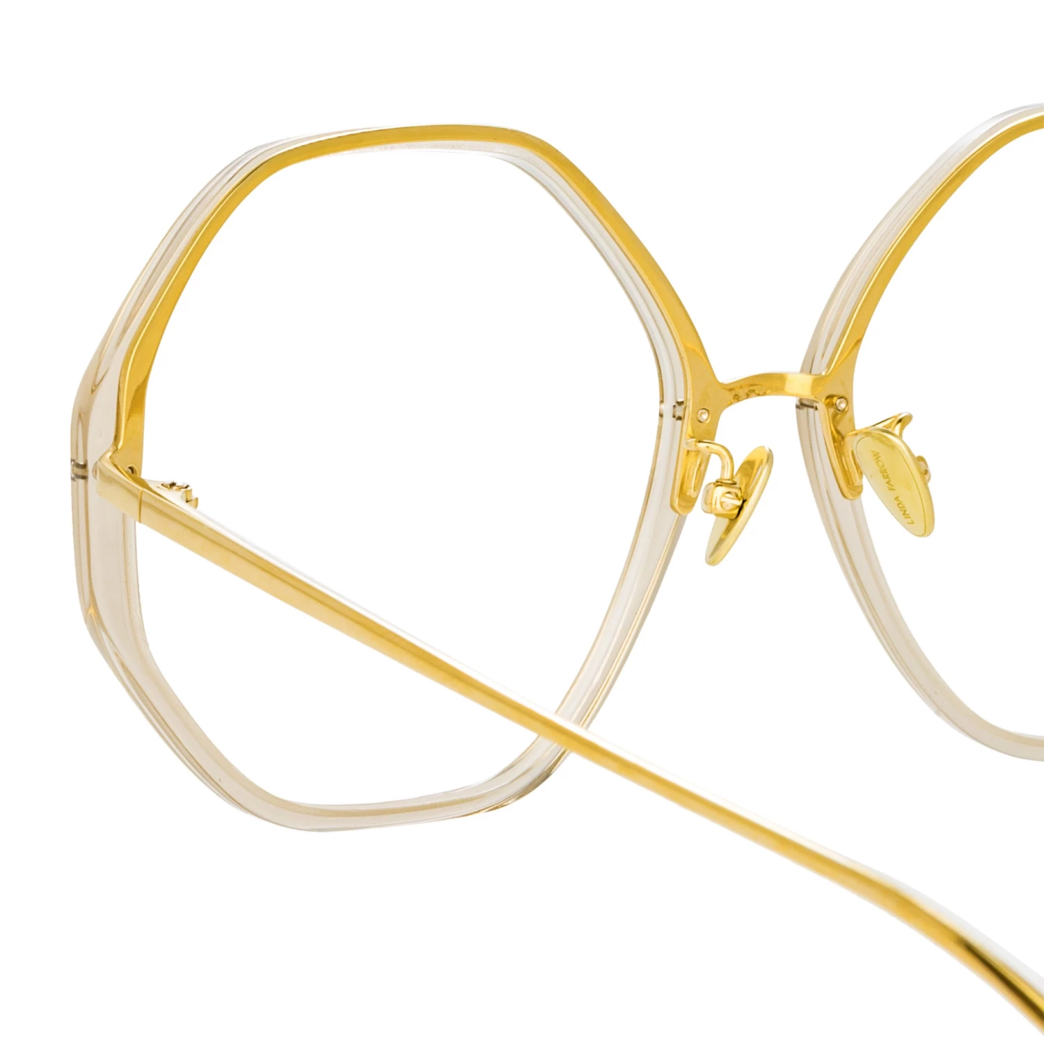 LINDA FARROW (U.K.) Alona Oversized Optical Frame In Truffle The LINDA FARROW Spring/Summer '22 Collection 3 LINDA FARROW (U.K.) Alona Oversized Optical Frame In Truffle The LINDA FARROW Spring/Summer '22 Collection