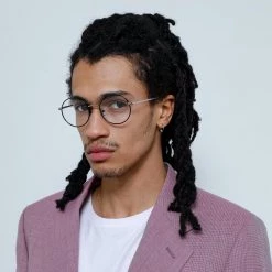 LINDA FARROW UK The Harrison | Oval Optical Frame In Rose Gold And Brown (C4)