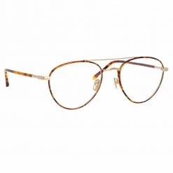 Linda Farrow Brodie C1 Aviator Optical Frame