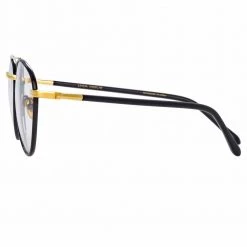 Linda Farrow Brodie C8 Aviator Optical Frame