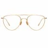 Linda Farrow Auguste C3 Aviator Optical Frame
