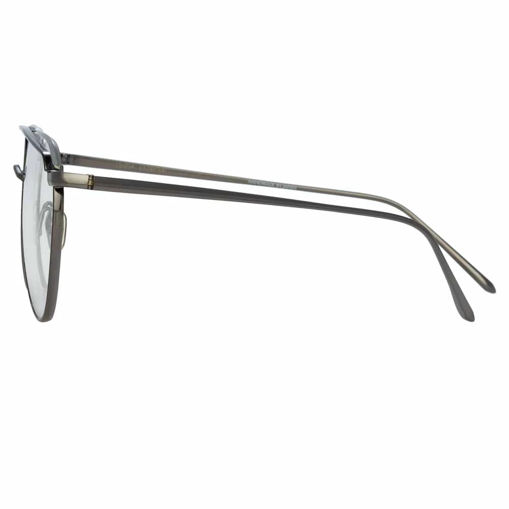 Linda Farrow Auguste C4 Aviator Optical Frame 3 Linda Farrow Auguste C4 Aviator Optical Frame
