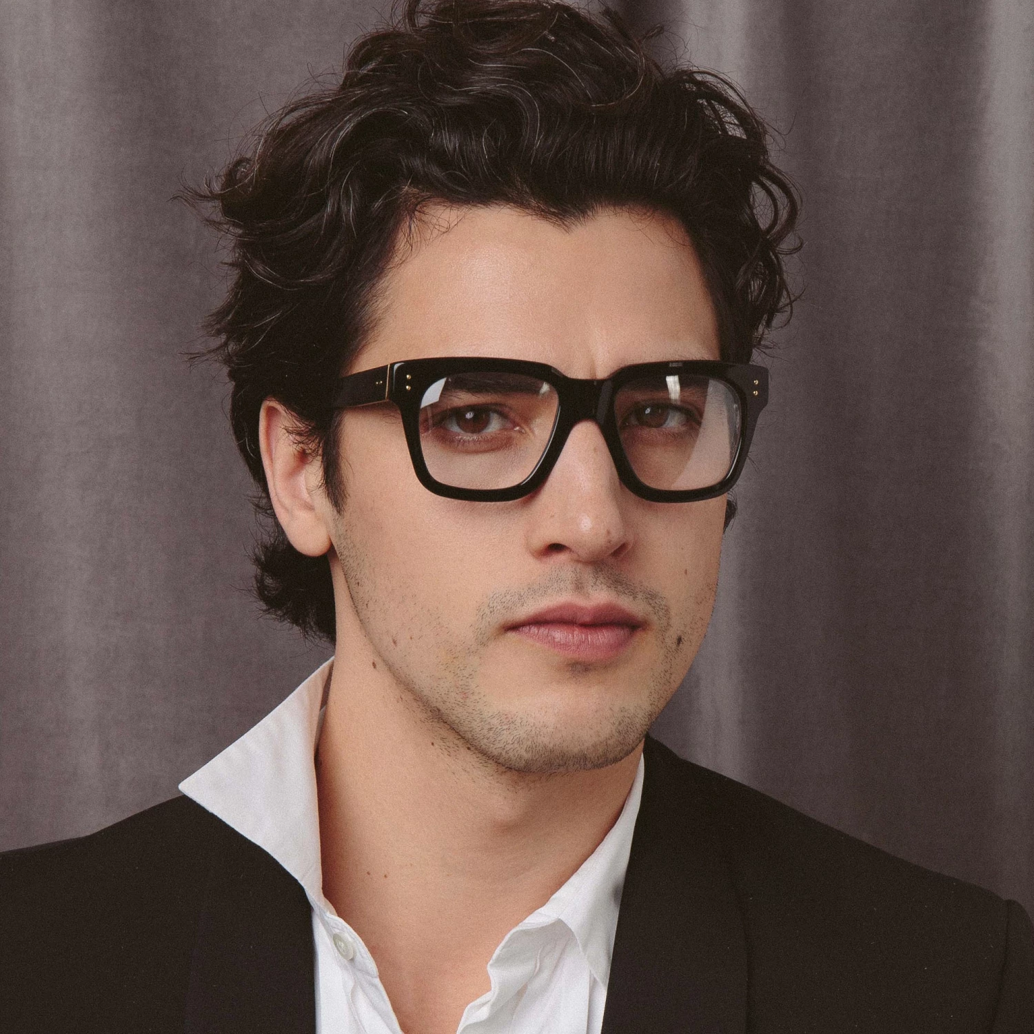 Linda Farrow The CORE Optical Collection The Max | Optical D-Frame In Black (C1) 2 Linda Farrow The CORE Optical Collection The Max | Optical D-Frame In Black (C1)