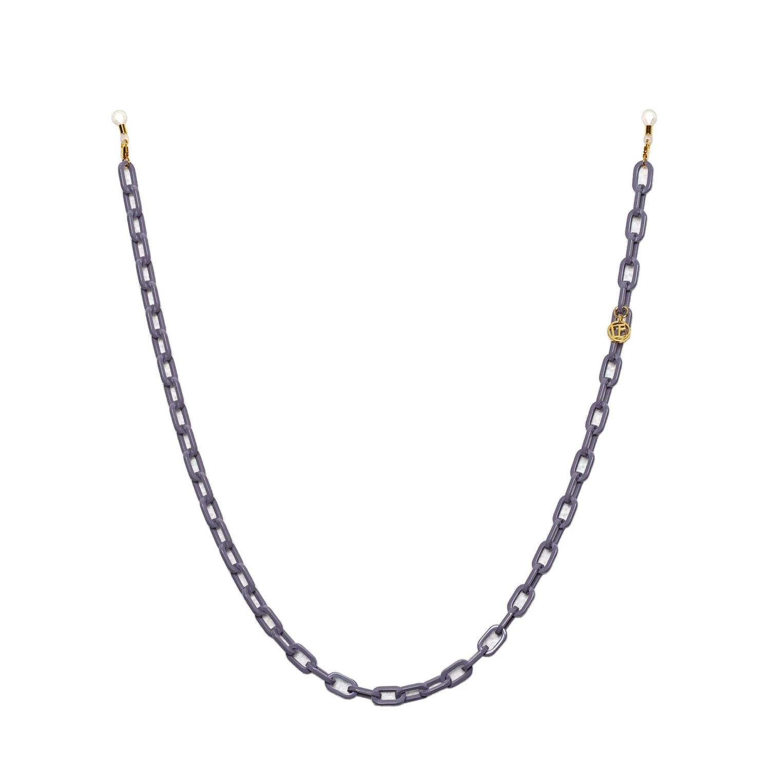 LINDA FARROW (U.K.) Lilac Small Square Acetate Chain The LINDA FARROW Spring/Summer '22 Collection 1 LINDA FARROW (U.K.) Lilac Small Square Acetate Chain The LINDA FARROW Spring/Summer '22 Collection