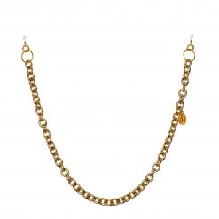 LINDA FARROW (U.K.) Yellow Gold Chunky Chain