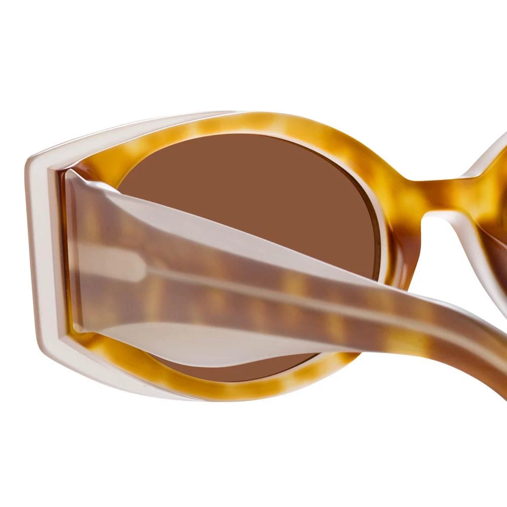 Matthew Williamson Bluebell Cat Eye Sunglasses In Tortoiseshell Women's 4 Matthew Williamson Bluebell Cat Eye Sunglasses In Tortoiseshell Women's