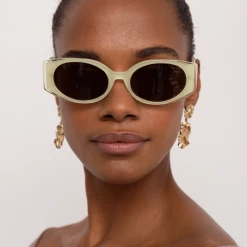 Matthew Williamson Bluebell Cat Eye Sunglasses In Yellow Women's