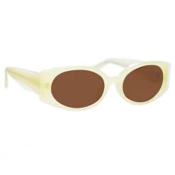 Matthew Williamson Bluebell Cat Eye Sunglasses In Yellow Women's