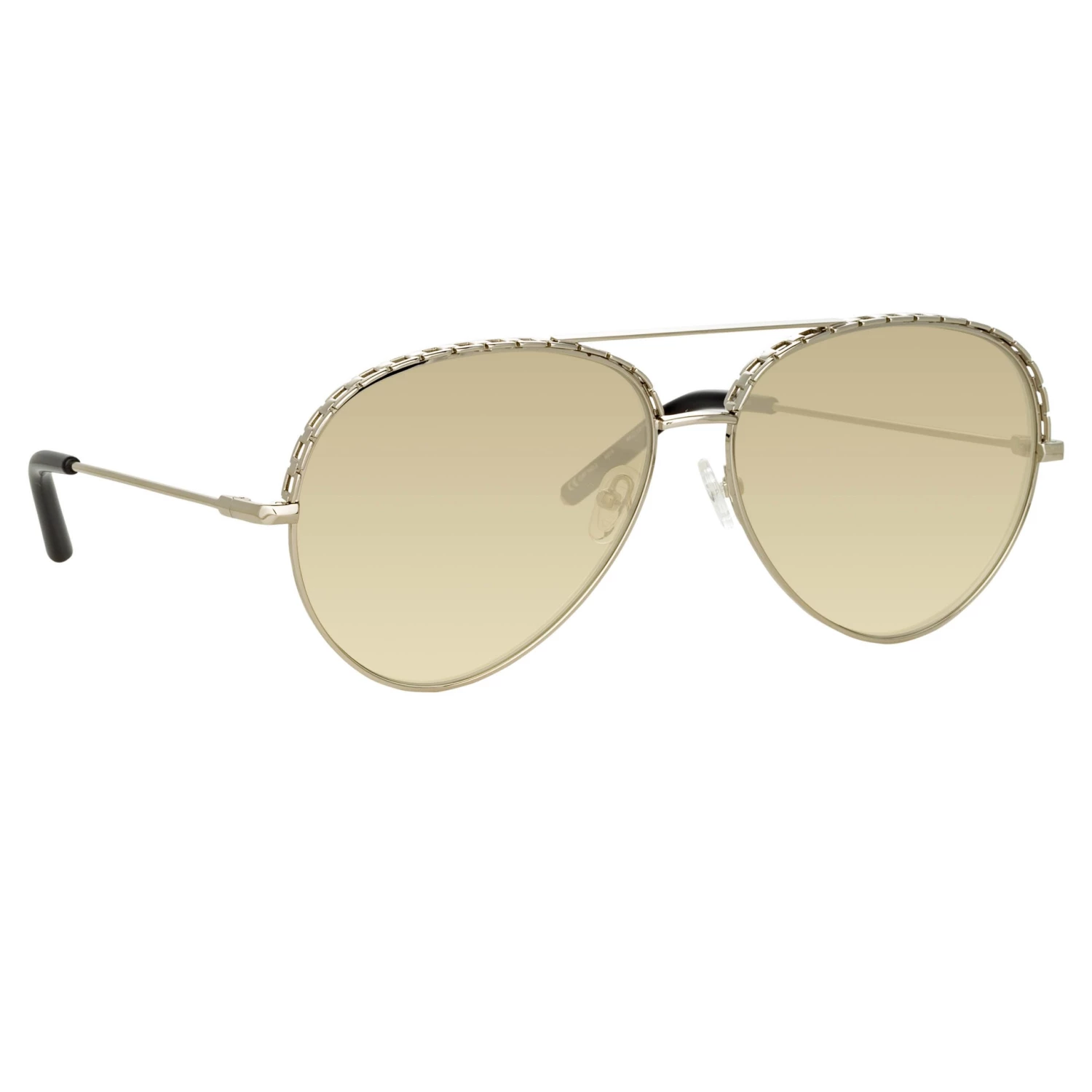 Matthew Williamson Magnolia Sunglasses In Silver 2 Matthew Williamson Magnolia Sunglasses In Silver