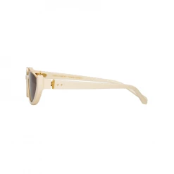 Ralph & Russo Robyn Cat Eye Sunglasses In Cream Women's