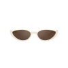 Ralph & Russo Robyn Cat Eye Sunglasses In Cream Women's