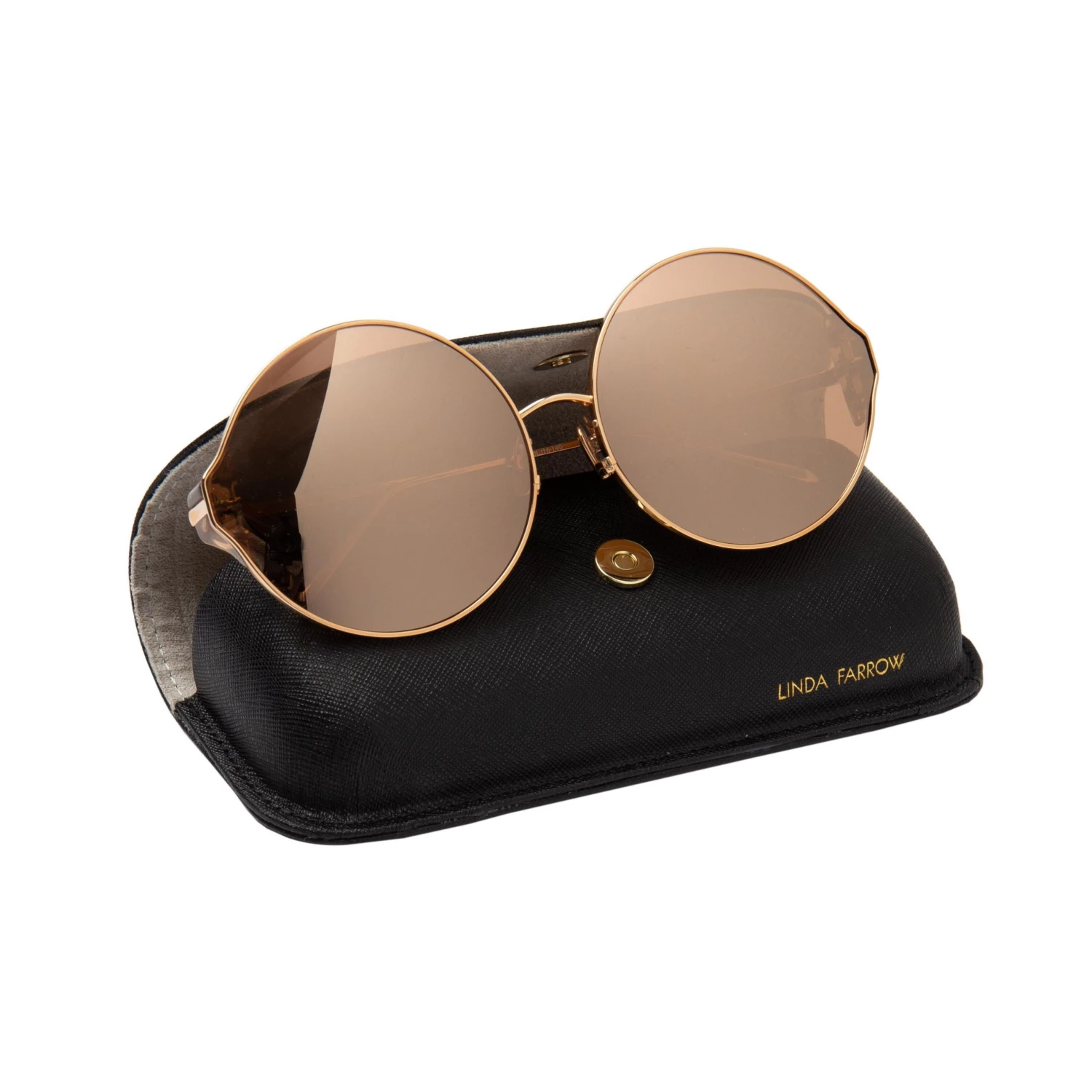 Linda Farrow Black Eyewear Pouch 2 Linda Farrow Black Eyewear Pouch