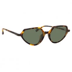 Linda Farrow Dries Van Noten 178 C5 Cat Eye Sunglasses