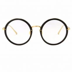 Linda Farrow The CORE Optical Collection The Tracy | Oversized Optical Frame In Black (C1)