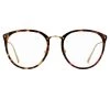 Linda Farrow The Calthorpe | Oval Optical Frame In Tortoiseshell (C15)