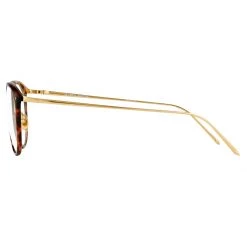 Linda Farrow The Calthorpe | Oval Optical Frame In Tortoiseshell (C15)