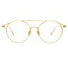 Aviator Linda Farrow Rayan C8 Oval Optical Frame