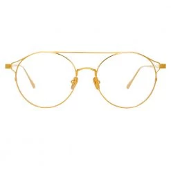 Aviator Linda Farrow Rayan C8 Oval Optical Frame